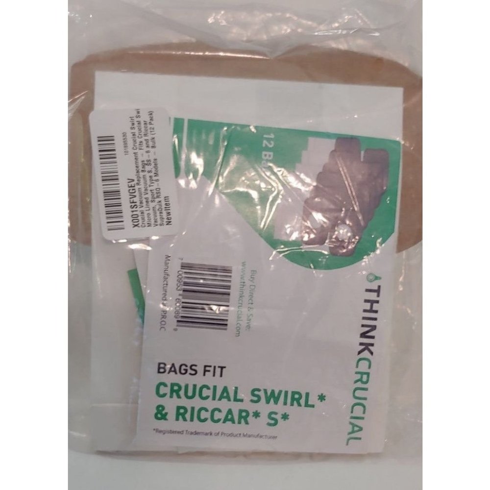 12 Crucial Vacuum Cleaner Bags Replace Swirl